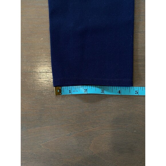 Max Studio Weekend Medium Blue Pants Leggings Pull On Ponte Knit Women's - Picture 9 of 9